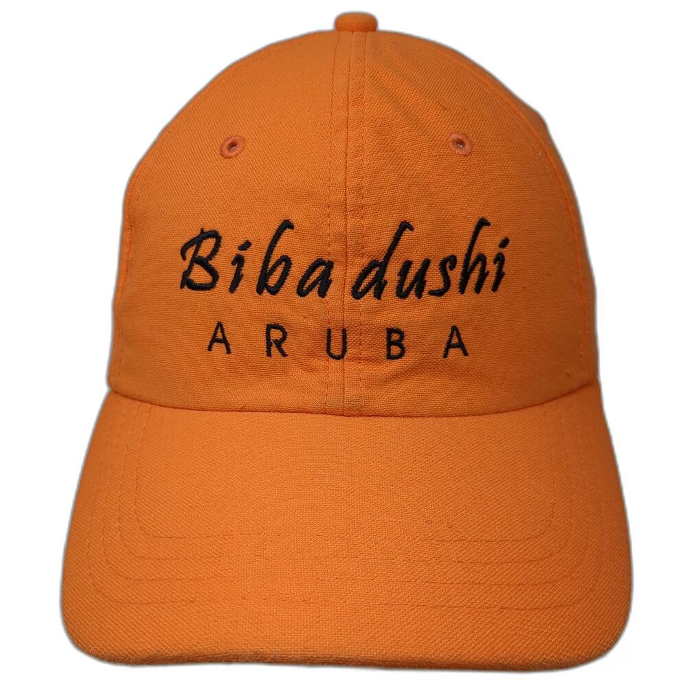 Ouray Baseball Cap Orange One Size Biba Dushi Aruba Adjustable Strapback Hat